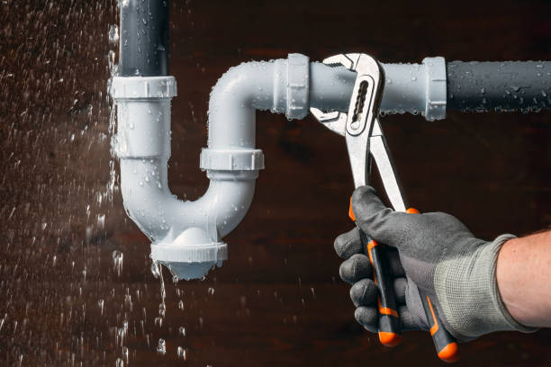 Professional Sewer Line Repair technician working in Granville, NY
